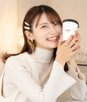 tone with coffeeの素材撮影